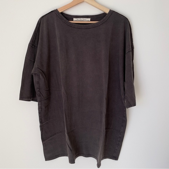 NEW Free People Care FP Harvey Tee In Washed Black - Picture 9 of 16